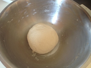 Dough-ball ready to rise